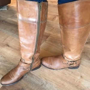 Wide Calf Frye boot.